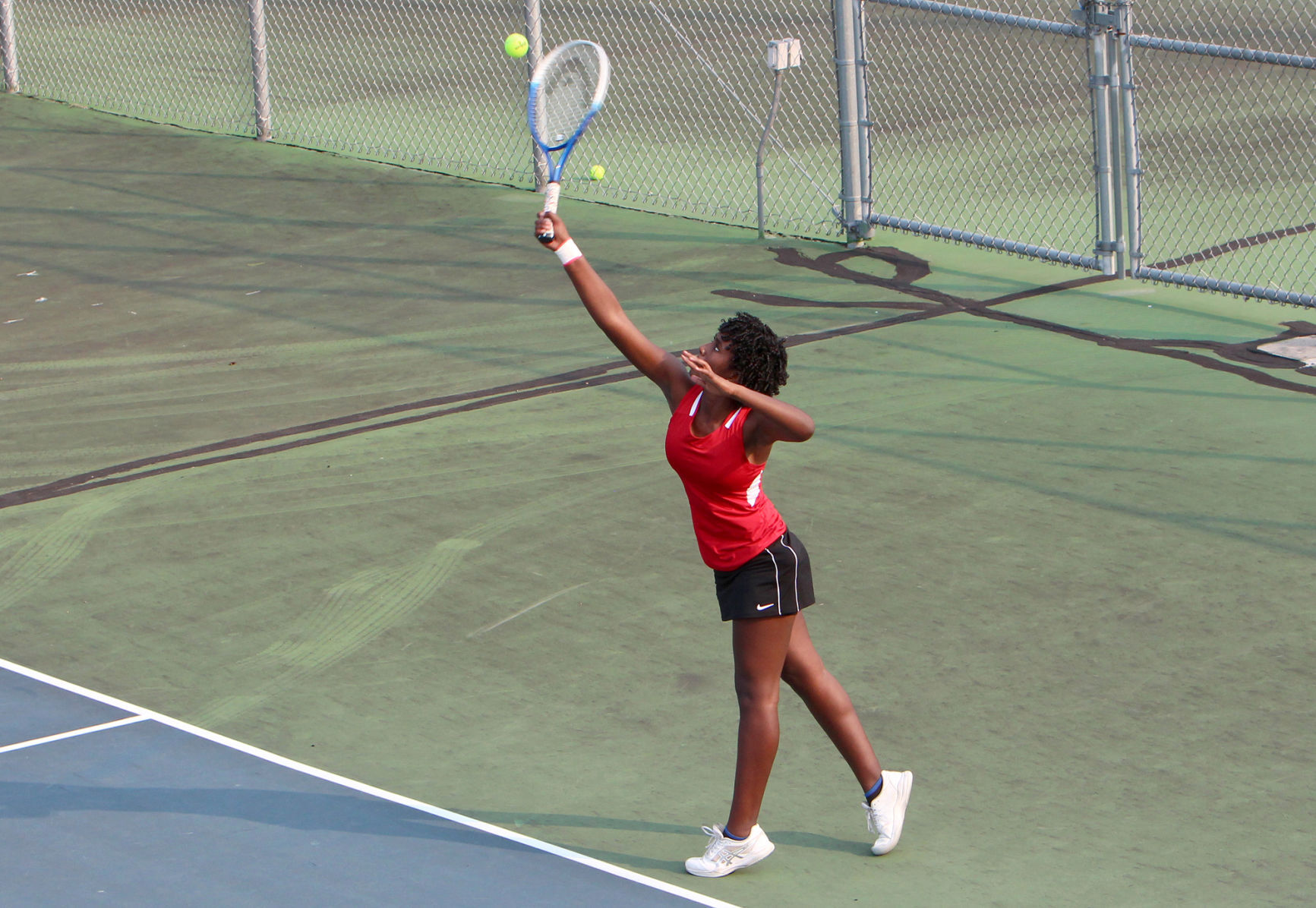 Menomonie at Chippewa Falls girls tennis 9-15-20